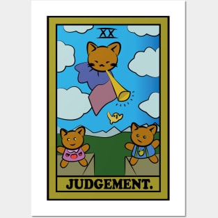 TAROT CARDS | JUDGEMENT. | CAT Posters and Art